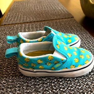 Like new Maggie Simpson Vans toddler girls shoes